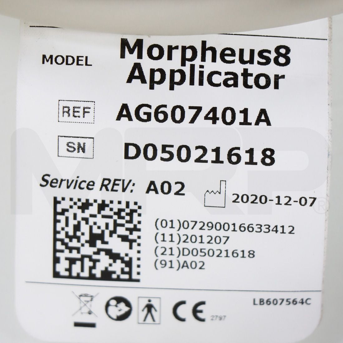 InMode Morpheus 8 Microneedling Face Handpiece HP AG607401A