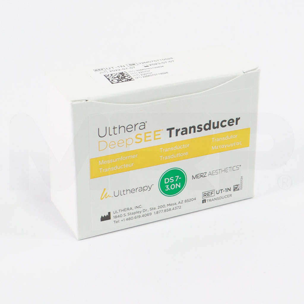 Ulthera DeepSEE DS 7-3.0 Narrow Green Transducer – Unopened 2400 Lines Exp. 2023-07-07