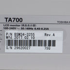 2017 Toshiba Aplio 500 Diagnostic Ultrasound System BSM34-3255 Rev A As-Is