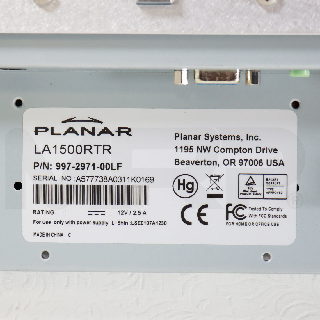 Plantar Fraxel Touchscreen LA1500RTR 997-2971-00LF AS-IS
