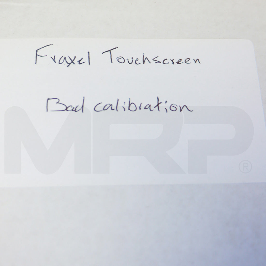 Plantar Fraxel Touchscreen LA1500RTR 997-2971-00LF AS-IS