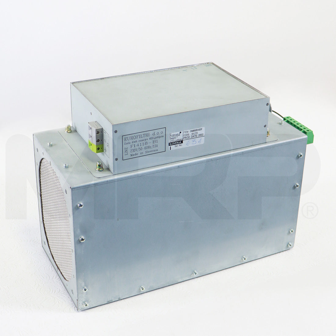 2002 Fotona Fidelis Laser Capacitor Charger Assembly F14118-B1 As-Is