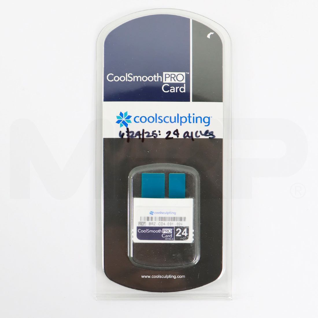 Zeltiq CoolSculpting CoolSmooth PRO Card BRZ-CD4-091-024 Cool Smooth x24 Cycles