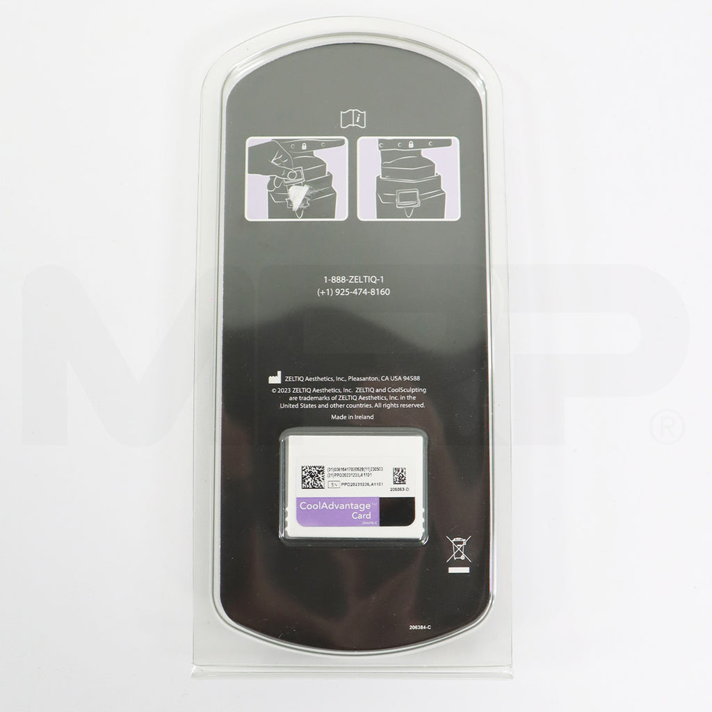 Zeltiq CoolSculpting CoolAdvantage Purple Card BRZ-CD4-160-001 1 Cycle
