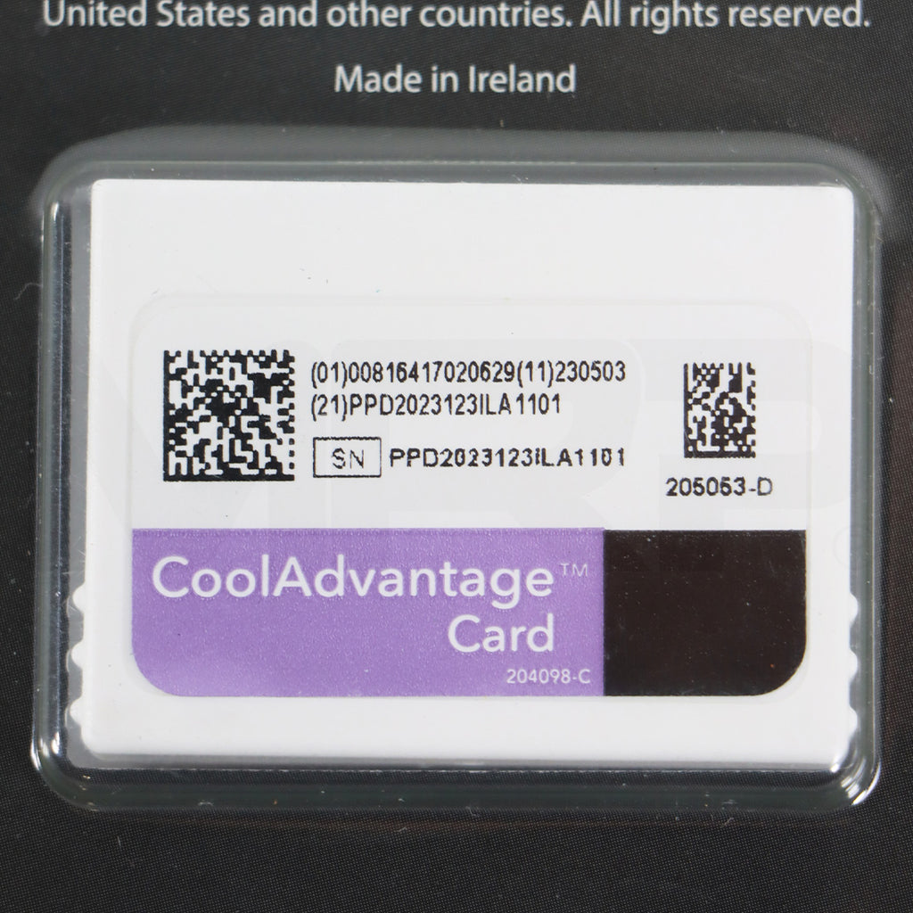 Zeltiq CoolSculpting CoolAdvantage Purple Card BRZ-CD4-160-001 1 Cycle