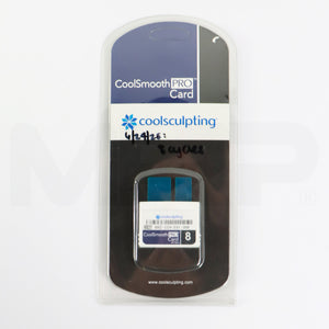 Zeltiq CoolSculpting CoolSmooth PRO Card BRZ-CD4-091-008 Cool Smooth x8 Cycles