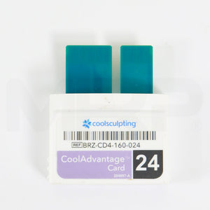 Zeltiq CoolSculpting CoolAdvantage Purple Card BRZ-CD4-160-024 x4 Cycles