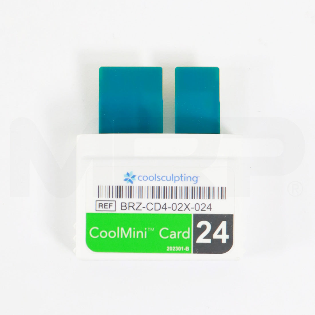 Zeltiq CoolSculpting CoolMini BRZ-CD4-02X-024 Green Treatment Card x23 Cycles