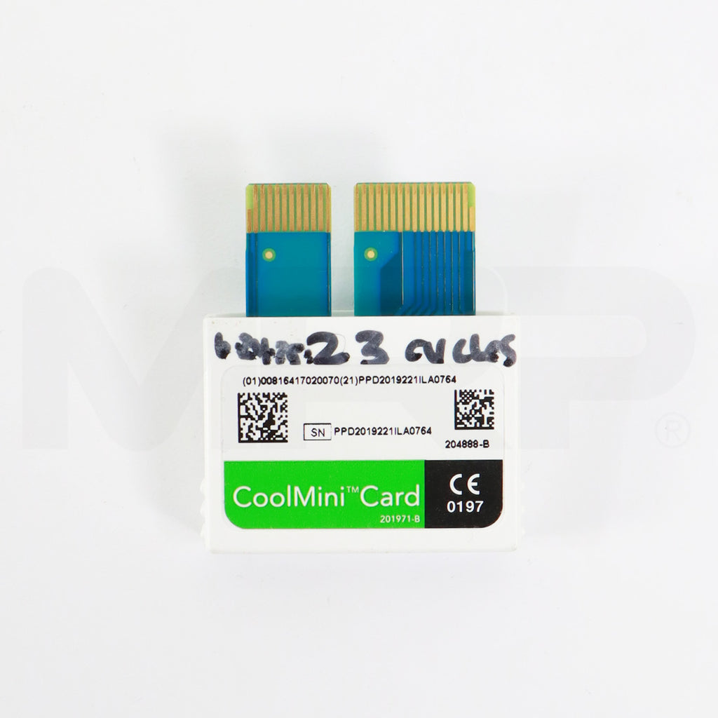 Zeltiq CoolSculpting CoolMini BRZ-CD4-02X-024 Green Treatment Card x23 Cycles