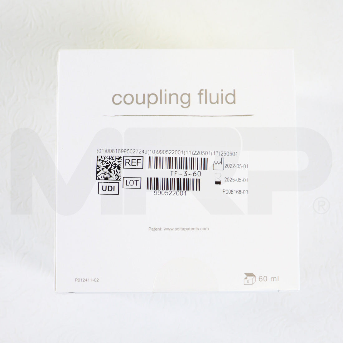 Thermage ThermaCool Coupling Fluid TF-2-60 Exp 05/2025 60ml x6 Bottles