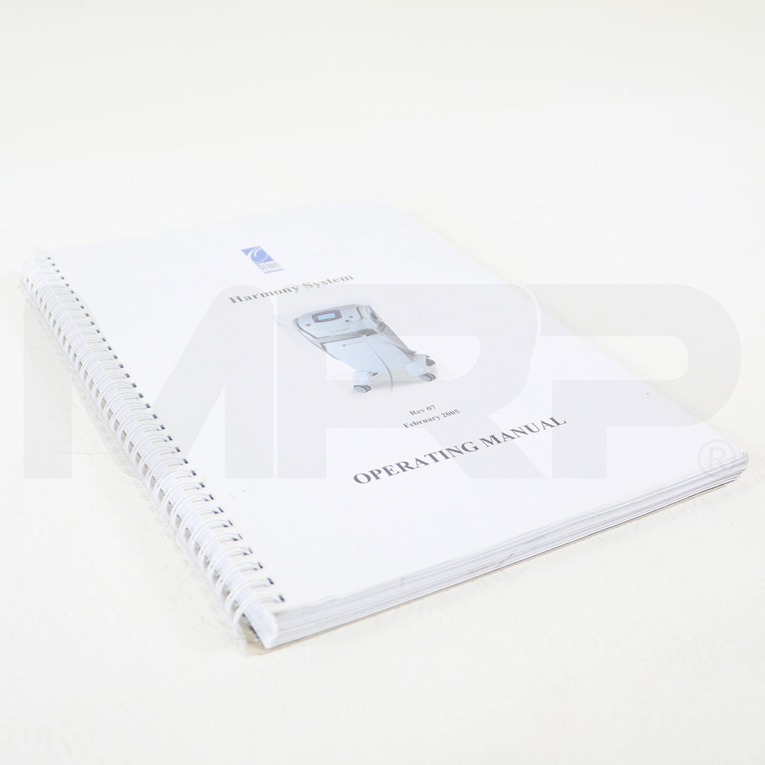 2005 Orion Lasers Harmony System Operating Manual Guide Revision 07