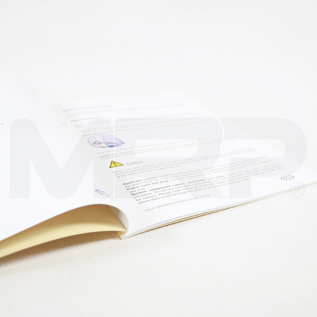 BTL Aesthetics Exilis Operator's Manual 715-MANUS300
