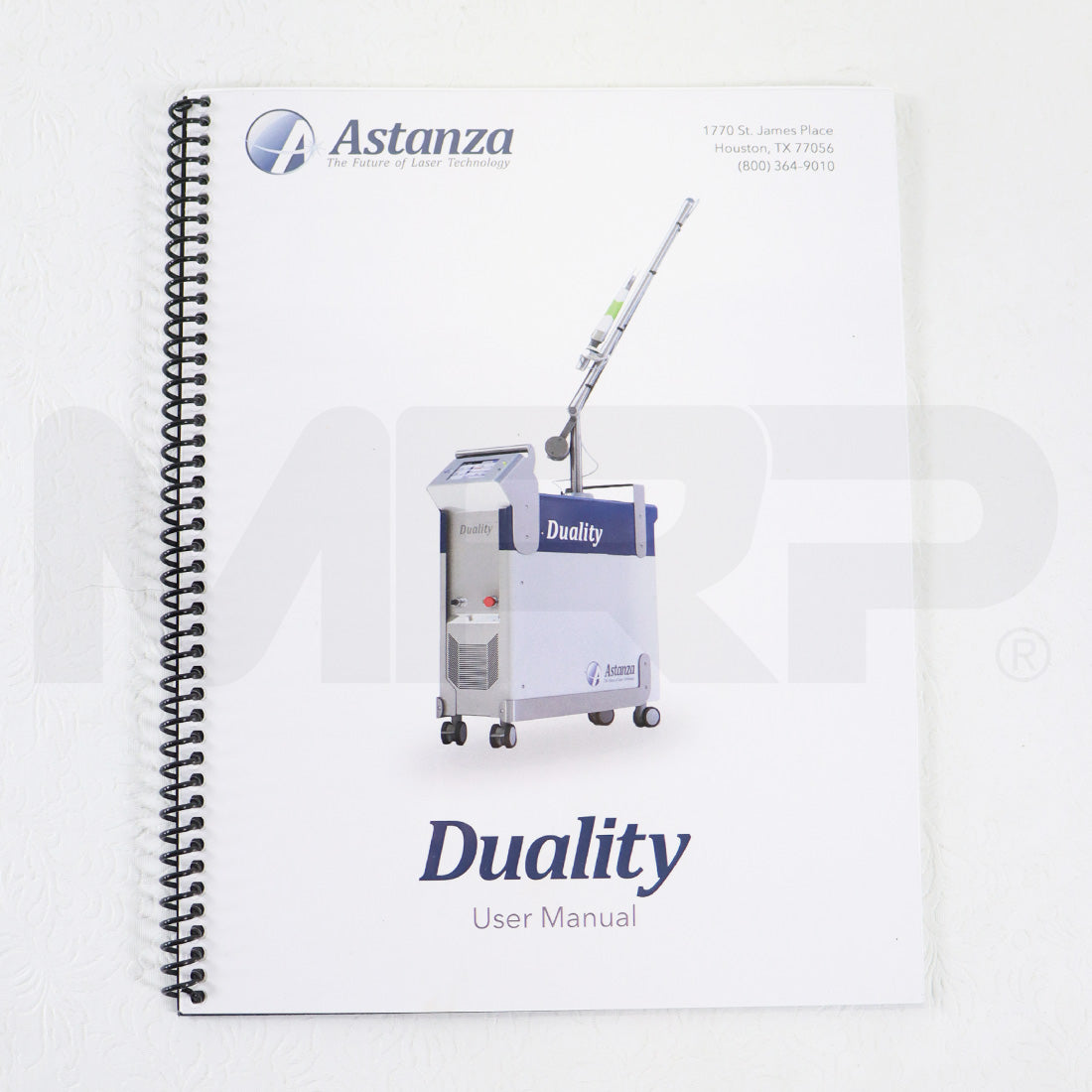 Astanza Duality Q-Switched Nd YAG Laser System User Manual