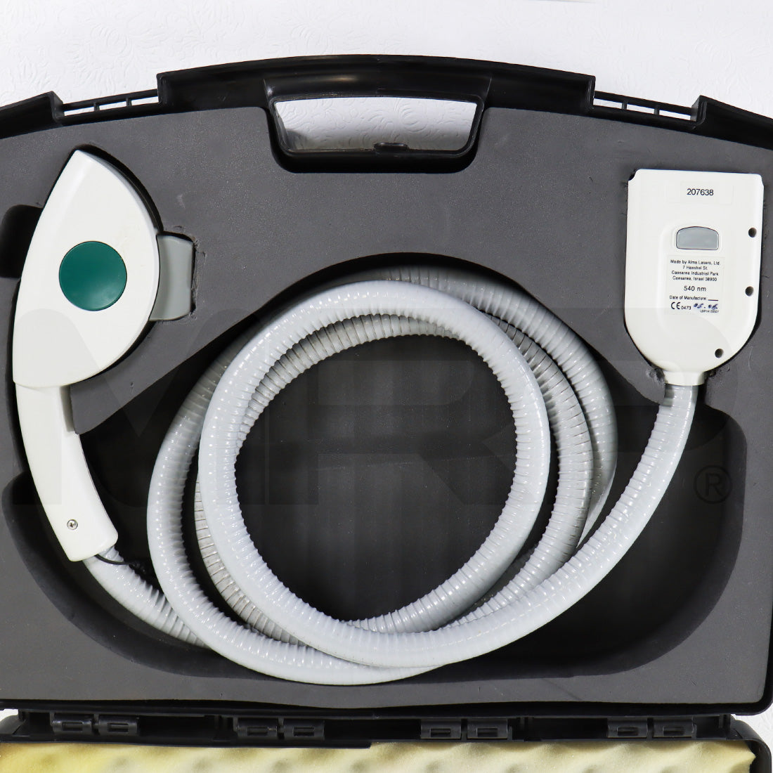 2006 Alma Harmony 540nm Handpiece Green Vascular Pigmented Lesions Parts As-Is