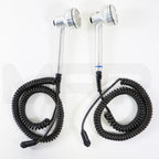 Edge Systems HydraFacial Red Blue LED Dermabrasion Handpieces Untested As Is