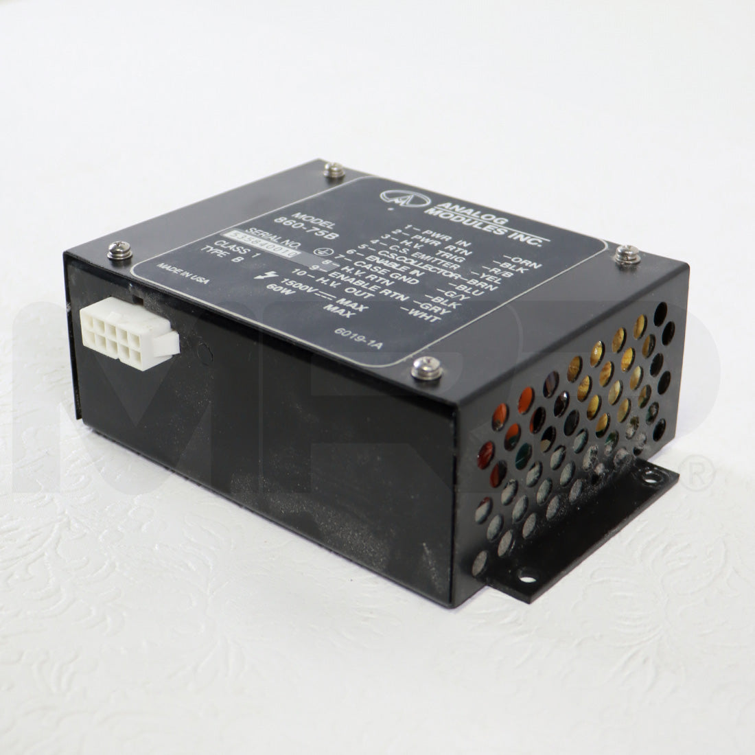Candela VBeam Analog Modules 860-75B Flashlamp Simmer Supply Box Part As-Is