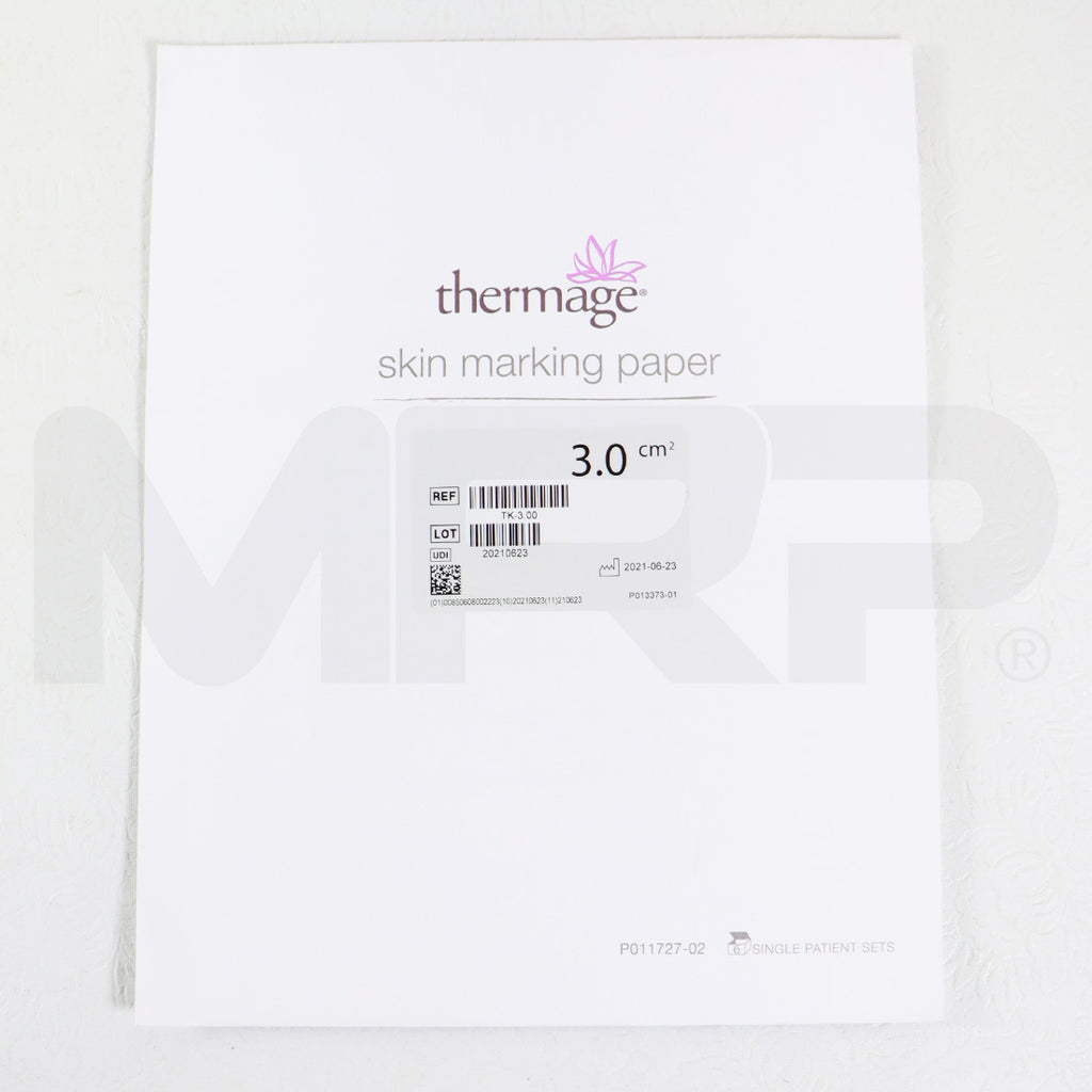 Thermage Skin Marking Paper 3.0CM² TK-3.00 6 Single Patient Sets P013373-01