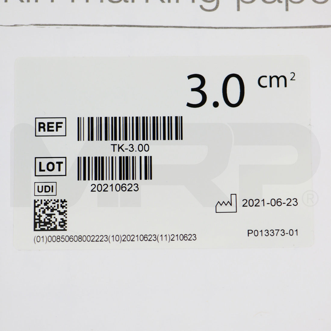 Thermage Skin Marking Paper 3.0CM² TK-3.00 6 Single Patient Sets P013373-01