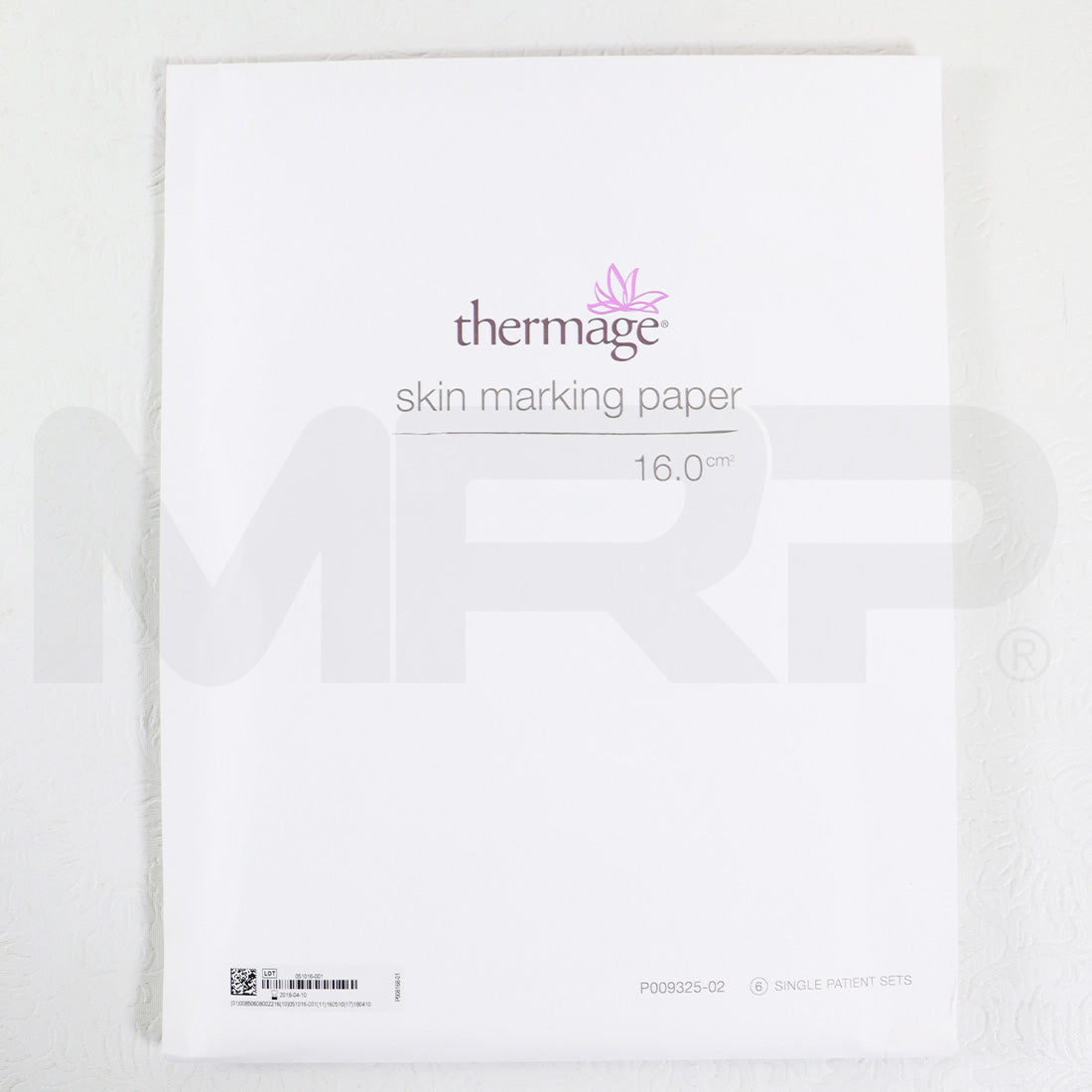 Thermage Skin Marking Paper 16.0CM² 6 Single Patient Sets P009325-02