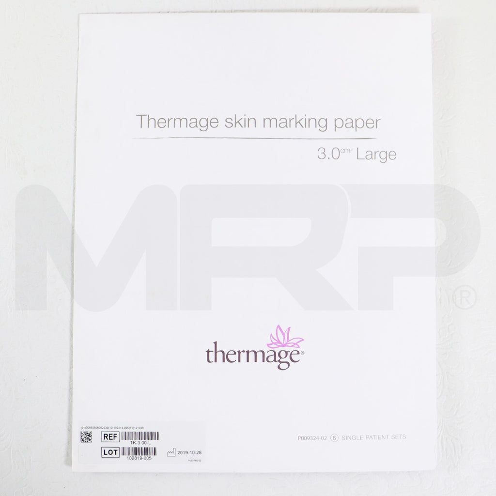 Thermage Skin Marking Paper 3.0CM² Large 6 Single Patient Sets P009324-02
