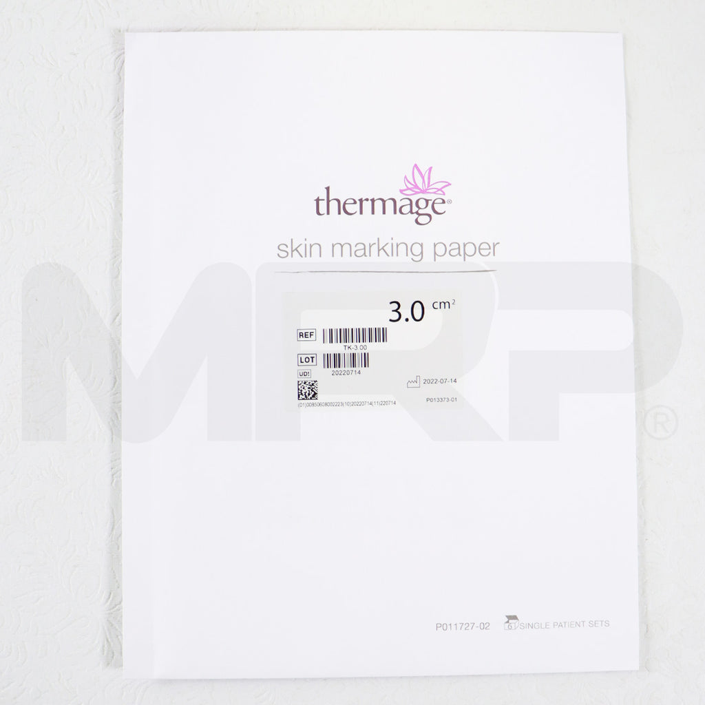 2022 Thermage Skin Marking Paper 3.0CM² 6 Single Patient Sets TK-3.00 P011727-02