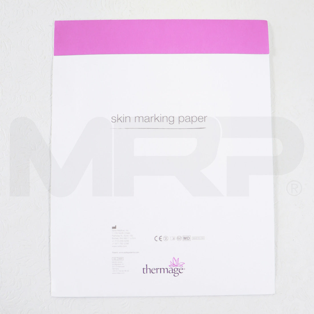 2022 Thermage Skin Marking Paper 3.0CM² 6 Single Patient Sets TK-3.00 P011727-02