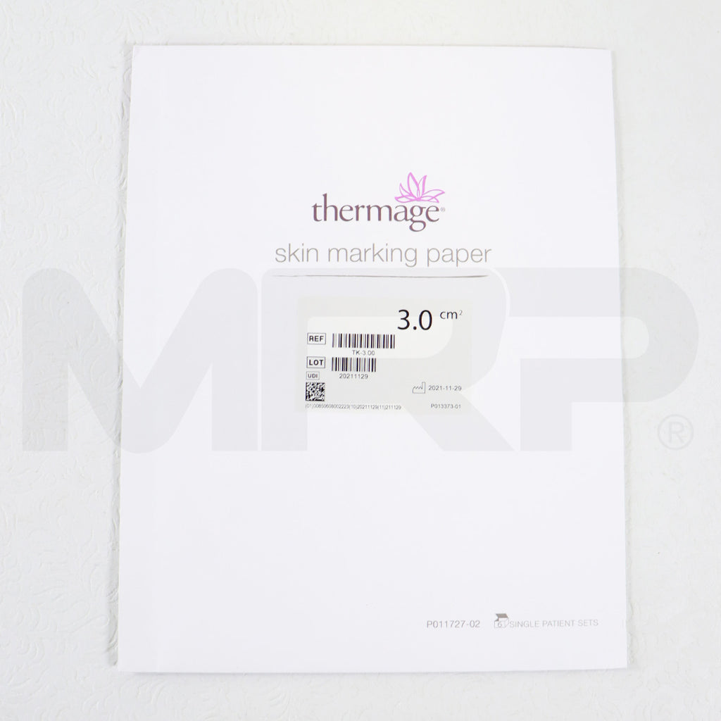2021 Thermage Skin Marking Paper 3.0CM² 6 Single Patient Sets TK-3.00 P011727-02