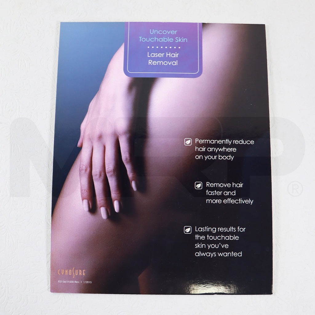 Cynosure Icon Uncover Touchable Skin Laser Hair Removal Sign 921-0619-000