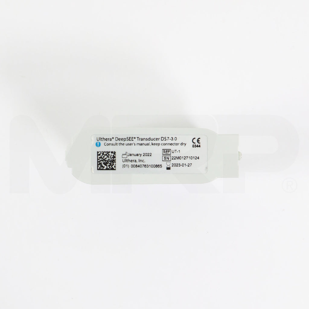 Ulthera DeepSEE DS 7-3.0 Transducer Green 2022 Lines Left of 2400 Exp 01/2023