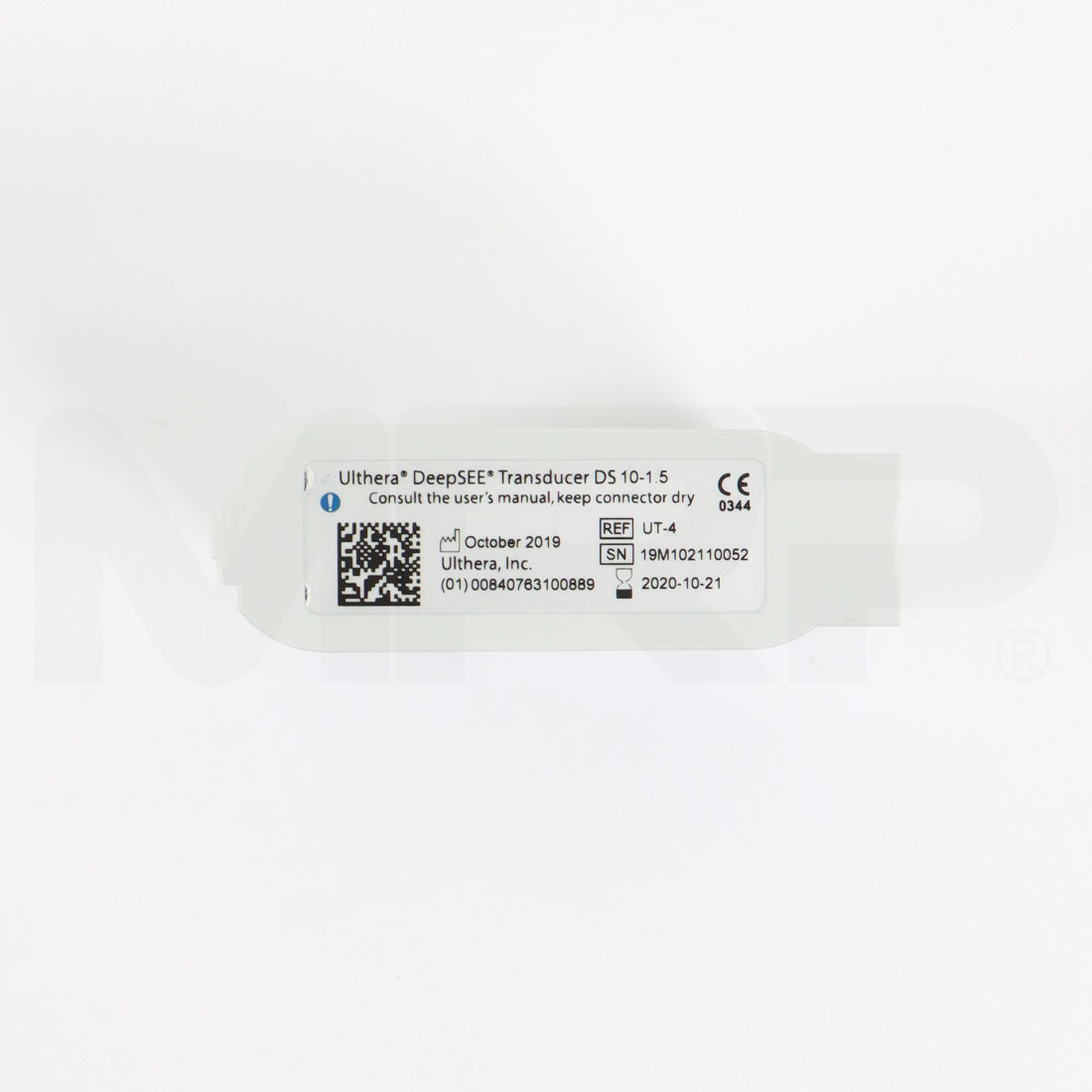 Ulthera DeepSEE DS 10-1.5 Transducer Orange 2400 Lines Left of 2400 Exp 10/2020