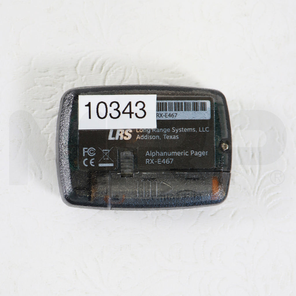 Long Range Systems LRS Alphanumeric Pager System RX-E467 Untested As-Is