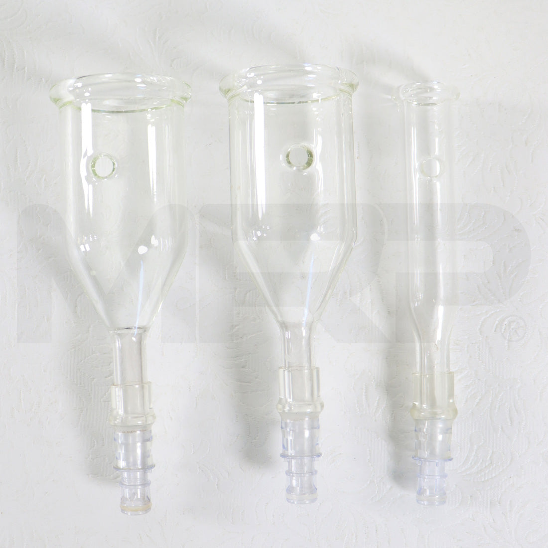Edge Hydrafacial Lymphatic Drainage Suction Cups Body Face w/ Inlet Tubing Kit