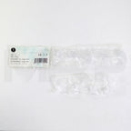 Edge Systems Hydropeel Large Clear Tips P/N 74111-15 Hydrafacial Lot x9 pcs