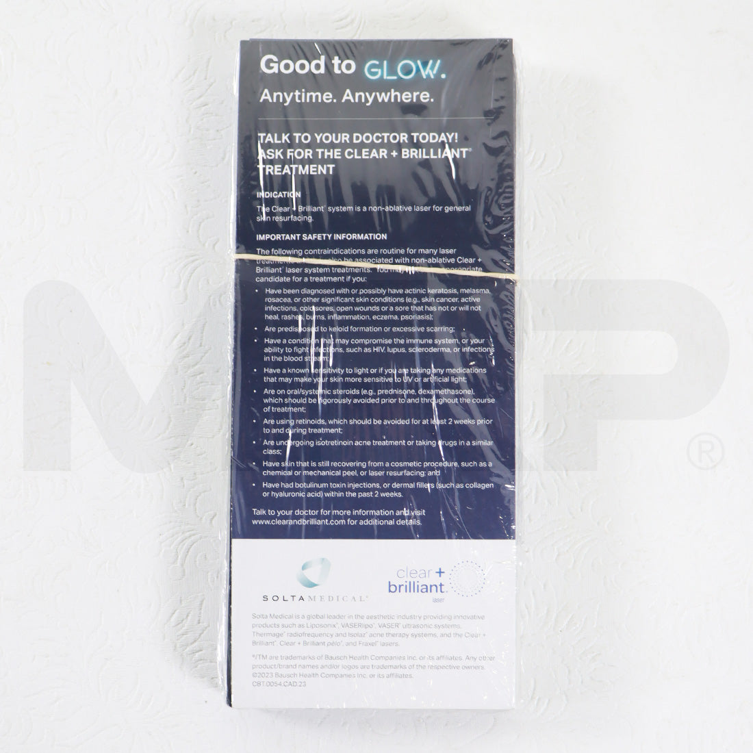 Solta Clear + Brilliant Laser Good To Glow Skin Resurfacing Marketing Brochure x25