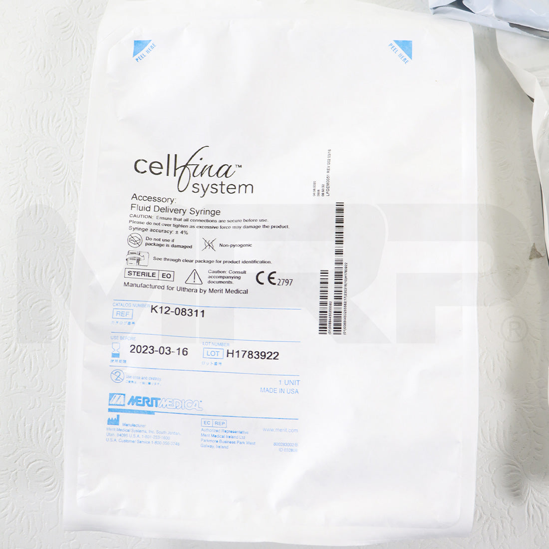 Ulthera Cellfina System Preparation Pack Disposable Kit Expired