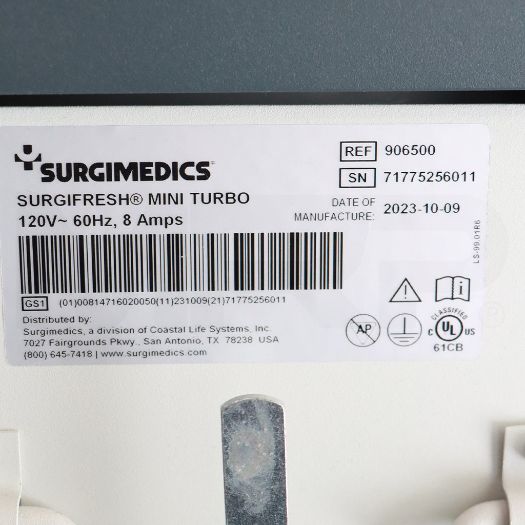 2023 SurgiMedics SurgiFresh Mini Turbo Air Evacuation Enhancement Device
