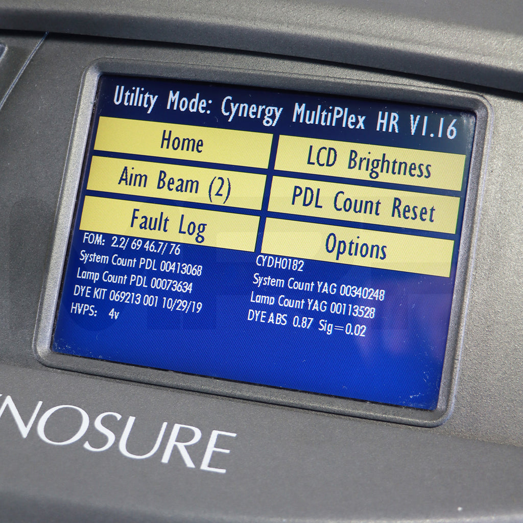 2006 Cynosure Cynergy MPX Nd:YAG Pulsed Dye Vascular Lesions Laser Device As-Is