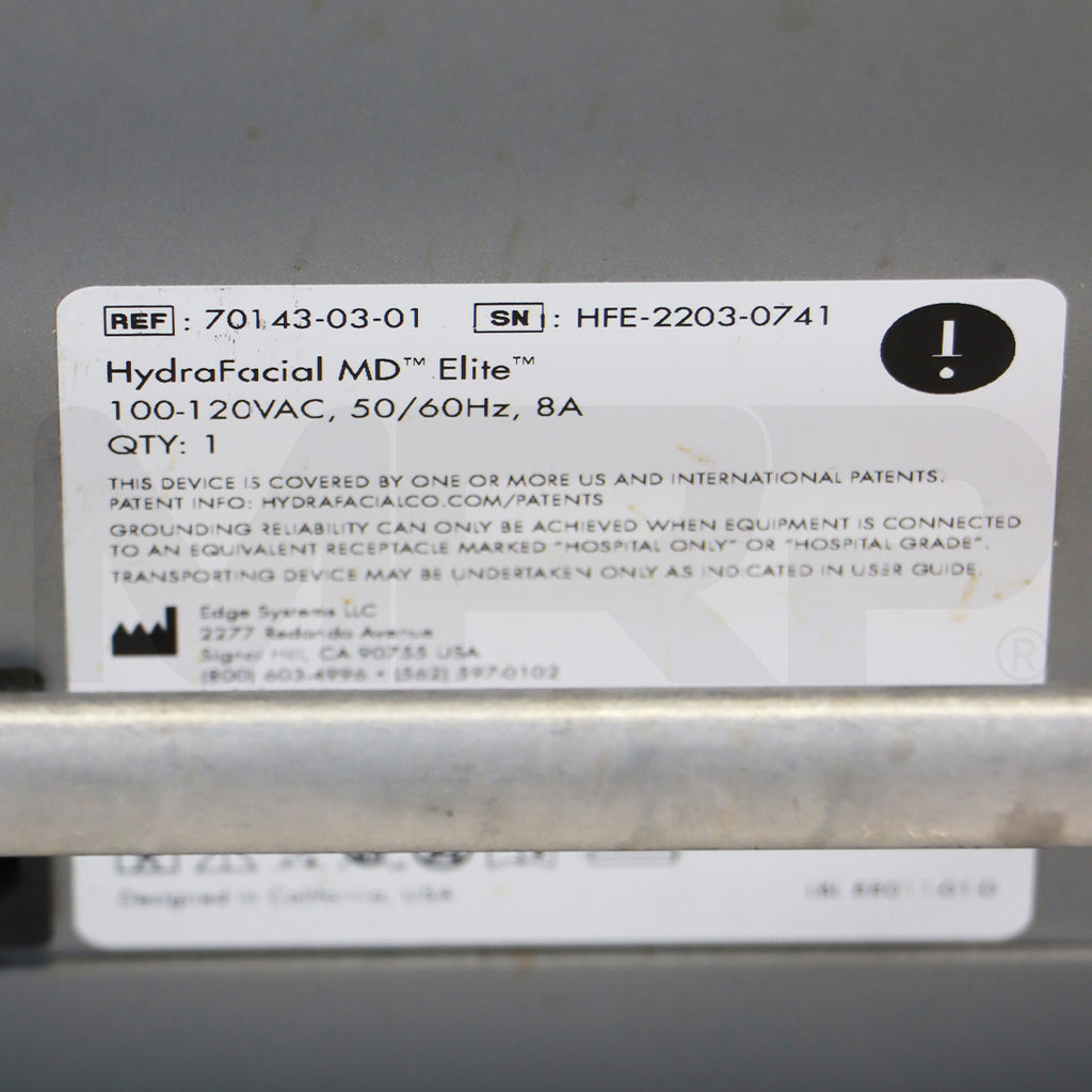 2022 Edge Systems Hydrafacial MD Elite Hydradermabrasion Skin Treatment Device
