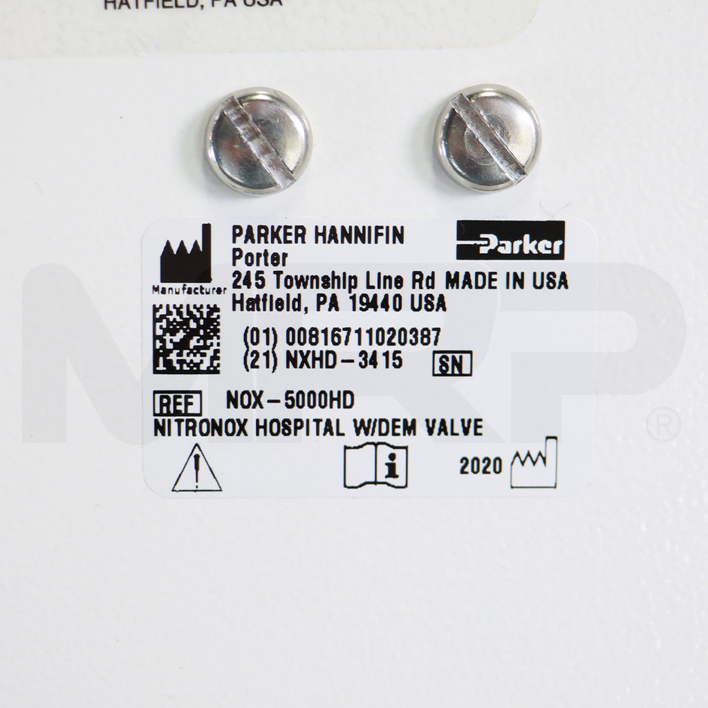 2020 Parker Hannifin Porter NitroNox NOX-5000HD Nitrous Oxide Mixture Rolling Stand