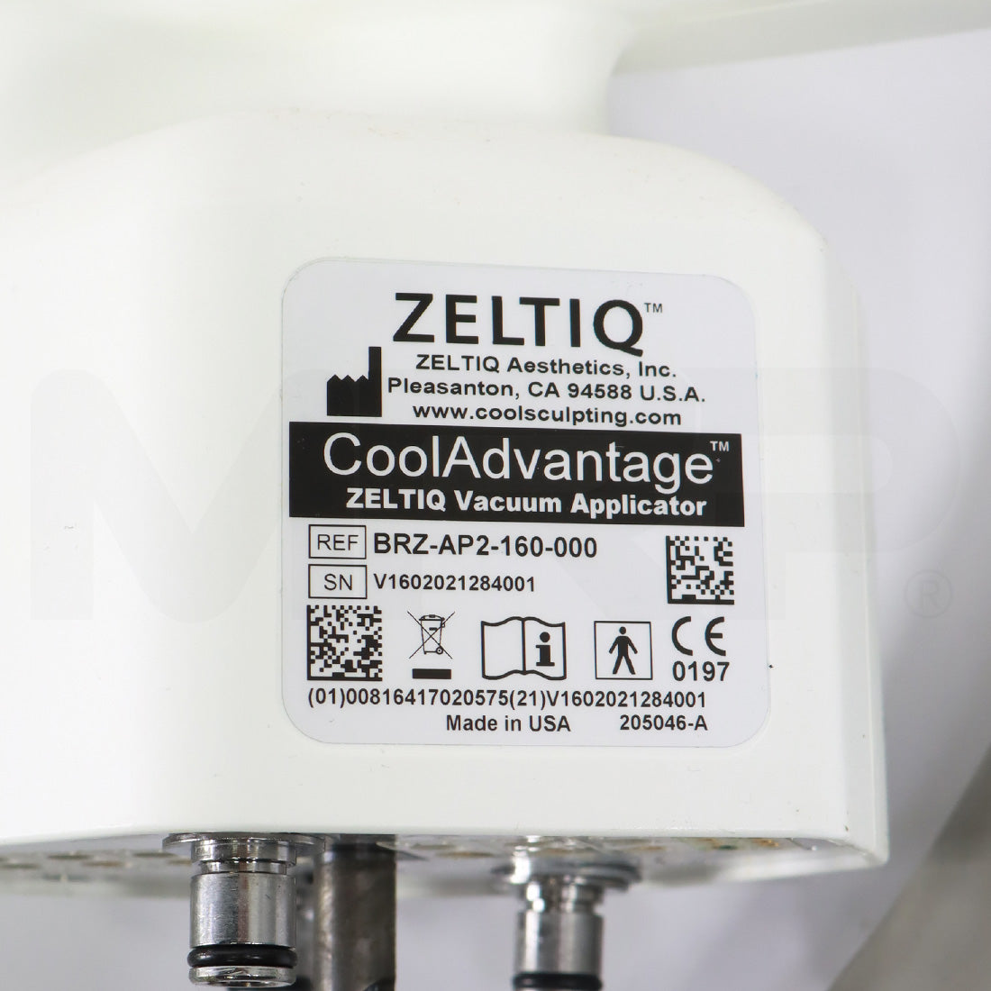 2021 Zeltiq CoolSculpting CoolAdvantage Vacuum Handpiece BRZ-AP2-160-000
