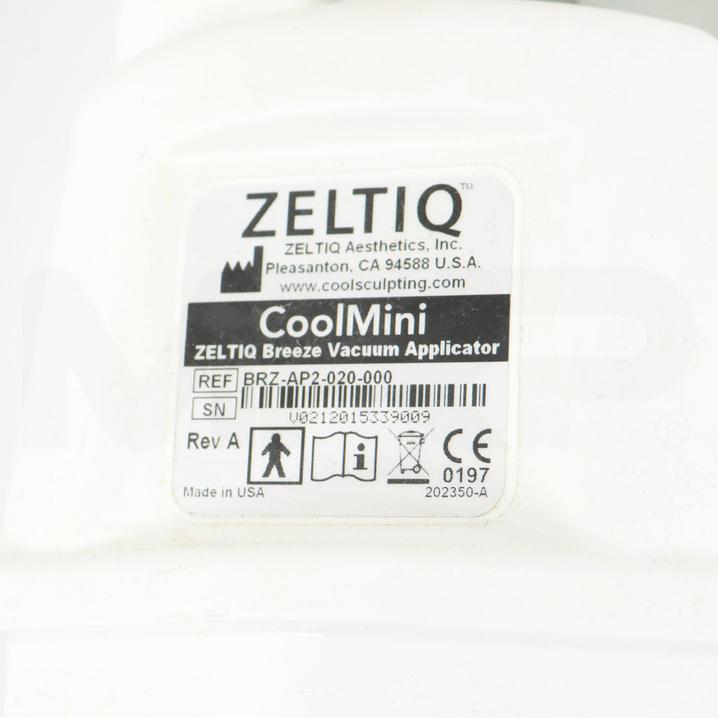 2015 Zeltiq CoolSculpting CoolMini Breeze Vacuum Applicator BRZ-AP2-020-000