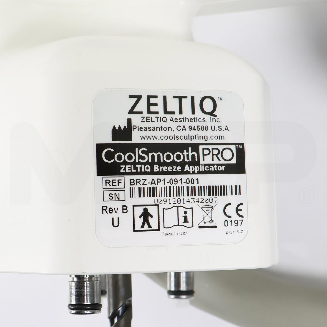 2014 Zeltiq CoolSculpting CoolSmooth PRO Breeze Applicator BRZ-AP1-091-001