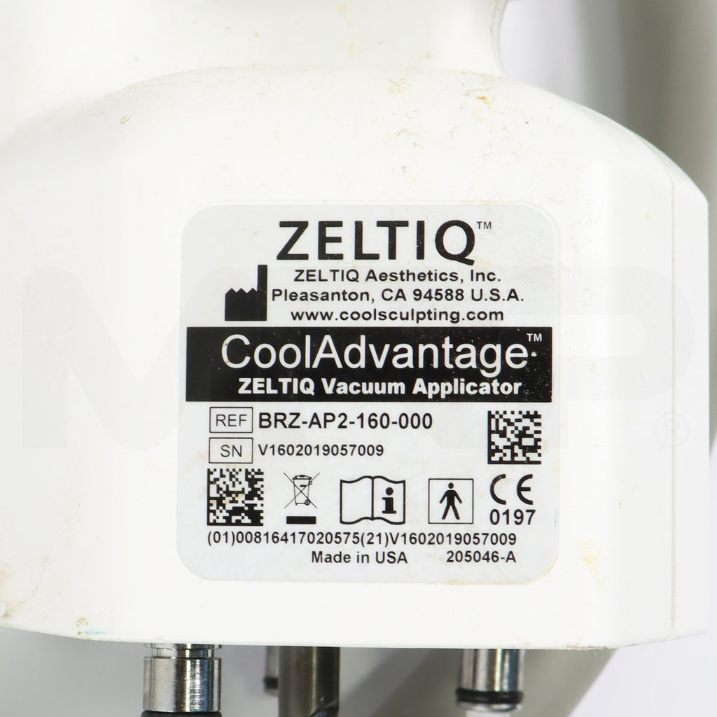 2019 Zeltiq CoolSculpting CoolAdvantage Vacuum Applicator BRZ-AP2-160-000