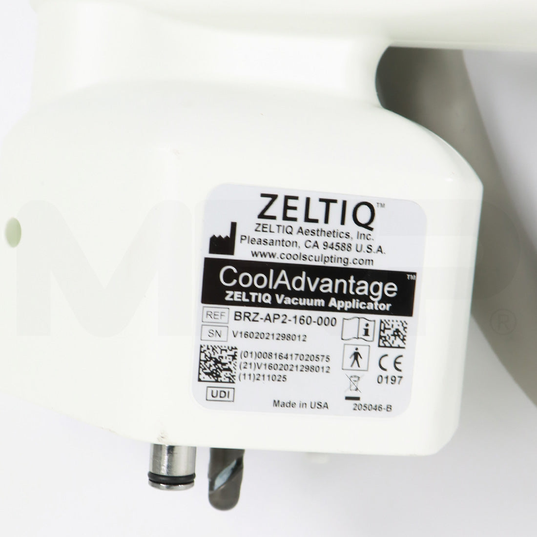2021 Zeltiq CoolSculpting CoolAdvantage Vacuum Applicator BRZ-AP2-160-000