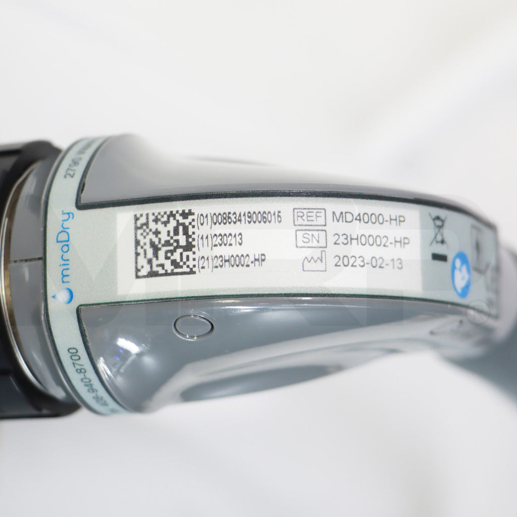 2019 Miramarlabs MiraDry MD4000-MC Sweat Odor Reduction Treatment System