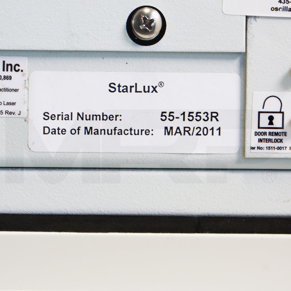 2011 Palomar StarLux 500 MaxG Skin Resurfacing Hair Removal System