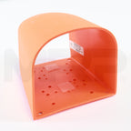 Laser FootSwitch Metal Housing Shroud Foot Pedal Orange Metal
