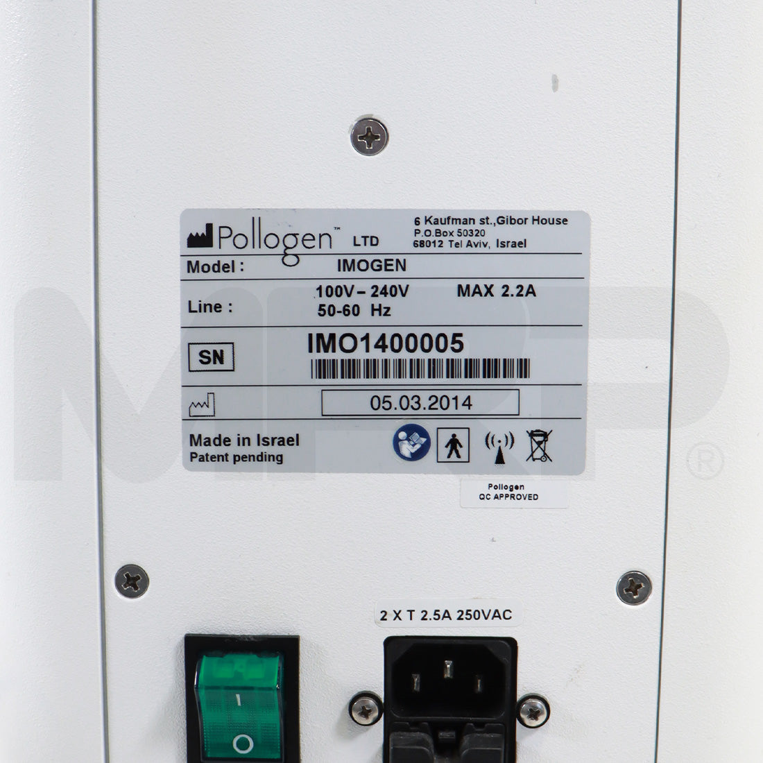 2014 Pollogen Imogen Skin Resurfacing System