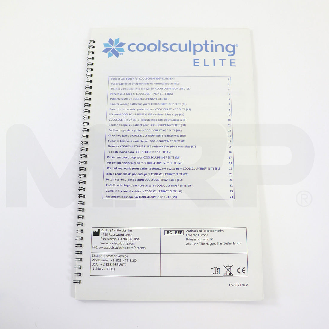 Zeltiq CoolSculpting Elite Patient Call Button Reference Guide