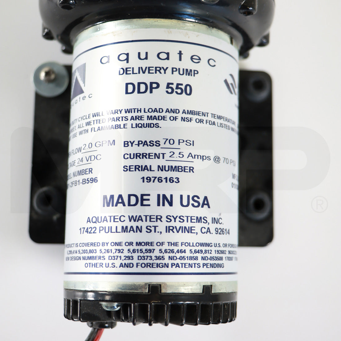 Cutera Solera Opus Laser Water Pump DDP 550 As-Is